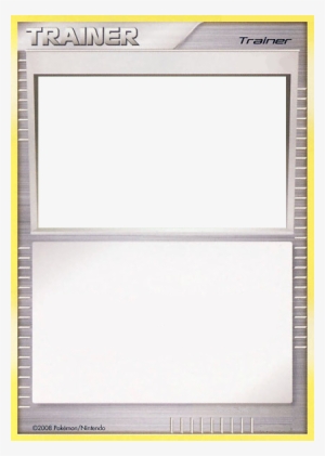 Here Is A Trainer Card Blank