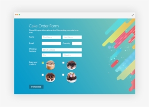 Facebook Order Form With Personalized Styling Elements - Order Form Facebook
