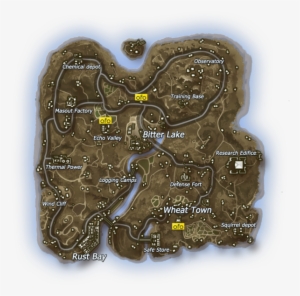 Map 3dd1150 - Rules Of Survival Map Png