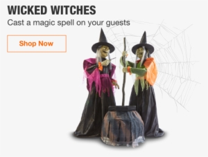 Wicked Witches Cast A Magic Spell On Your Guests - Check