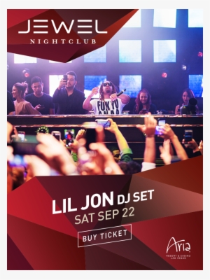 Lil Jon Promotional Artwork - Aria Hotel Las Vegas