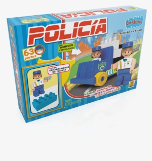 Creablocks Juego De Bloques Para Armar Policía - Educational Toy