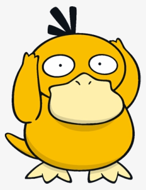 Psyduck From The Official Artwork Set For - Psyduck Png
