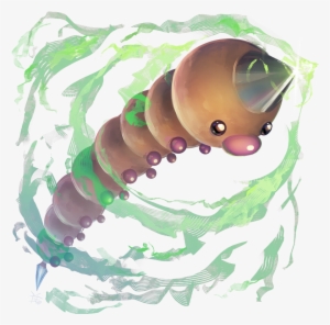 #013 Weedle Used Poison Sting And String Shot - Game-art-hq