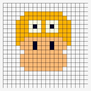 Psyduck Perler Bead Pattern / Bead Sprite - Minecraft Pixel Art Gameboy