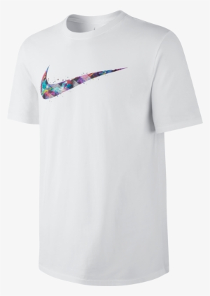 As Nike Tee Watercolor Swoosh 666420 - Funny Hypebeast Shirts