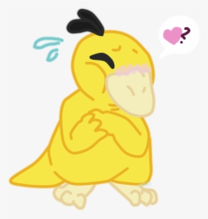 “ Hey Yeah So I Was Supposed To Draw A Psyduck For - Cartoon