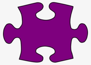 Barney - Jigsaw Puzzle Piece Clipart