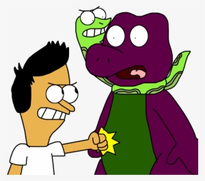 Sanjay And Craig Against Barney By Ozzyguy - Sanjay And Craig Spongebob