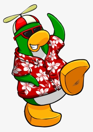 Rookie21 - Penguin In Hawaiian Shirt