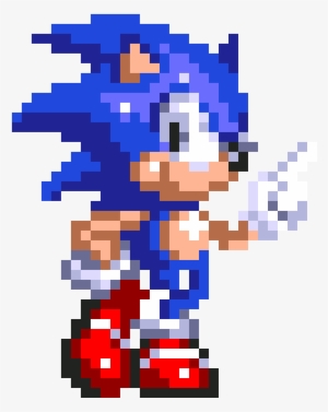 Sonic - 8 Bit Sonic Gif