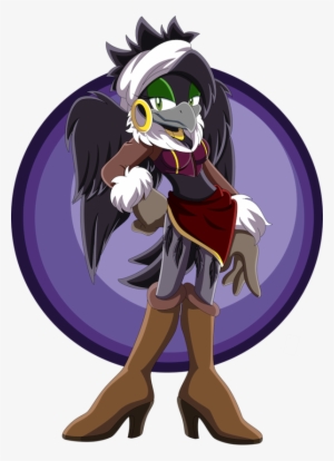 Sonic And Friends Emerald Academy Images Ms Morrigan - Sonic Fan Characters Crow