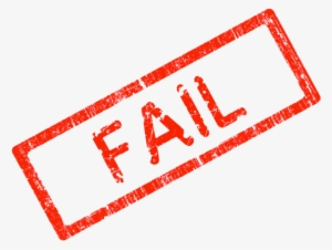 Collection Of Fail Stamp Png Transparent Images - Fail Png