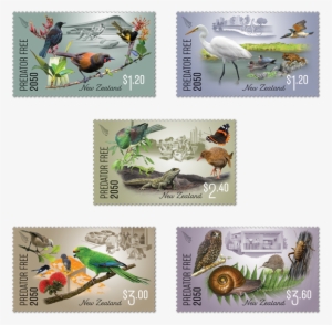 Predator Free 2050 Set Of Stamps - Postage Stamp