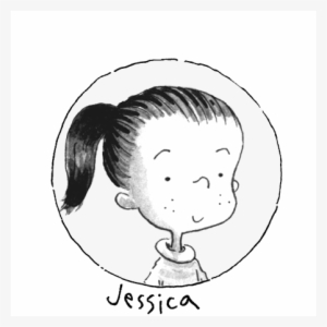 Jessica Finch, Queen Bee Speller, Neatnik, Rules Follower, - Illustration