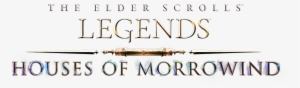 Tes Legends Houses Of Morrowind - Logo