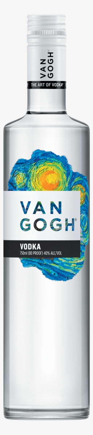 Starry Night Bottle Rgb - Vincent Van Gogh Dutch Chocolate Vodka 750ml