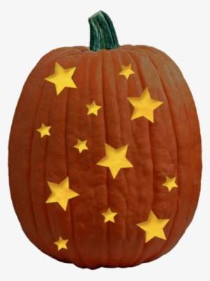Starry Night Pumpkin Carving Pattern - Jack-o'-lantern