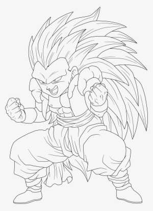 28 Collection Of Gotenks Ssj3 Drawing - Gotenks