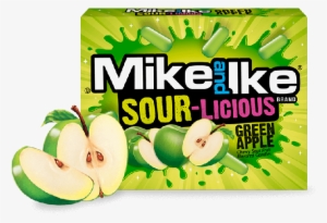 Mike And Ike Sour-licious Green Apple - Mike And Ike Apple