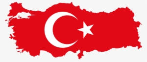 Flag Of Turkey National Flag Map - Turkey Map Flag Png