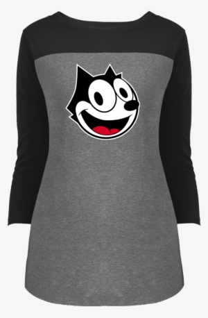 Cartoon Cat Felix Crazy Kat Funny Fun Happy - Shirt