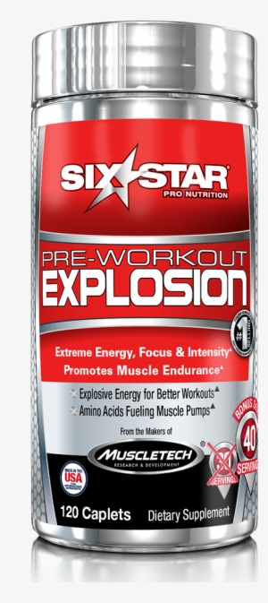 Six Star Explosion Pill - Six Star Pre Workout Explosion Pills
