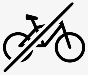 No Bicycle Vehicle Bike Traffic Workout Comments - Bicycle Icon