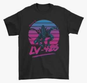 Welcome To Aliens Lv426 Xenomorph Retro Style Shirtsthe - Welcome To Lv 426