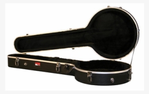 The Gc Banjo Xl Is A Deluxe Molded Case For Banjos, - Gator Gc Banjo Xl Abs Banjo Case