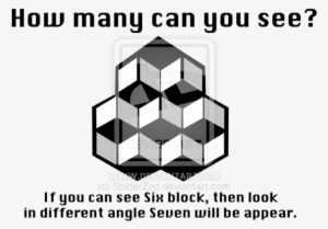 blocks optical illusions by spiderzed-d475del - optical illusion how many cubes