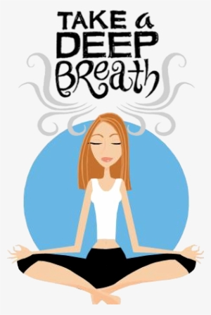 Brain And Breathing - Clip Art Deep Breath