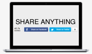 Social Share Buttons - Display Device