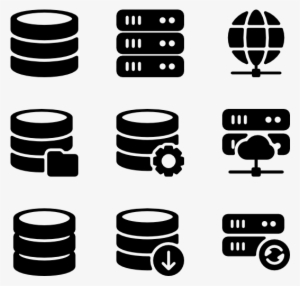 Servers & Database - Ai Server Icon