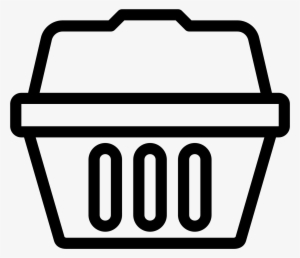 Basket Icon In Iphone Style - Shopping Basket Icon Png