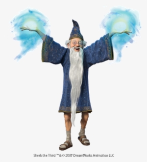 Merlin - Wizard In Shrek 3
