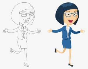 Asian,woman,business Woman,female,happy Woman,happiness,woman - Happy Woman Cartoon Png