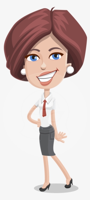 Svg Royalty Free Stock Businesswoman Clipart Woman - Woman Cartoon Character Png