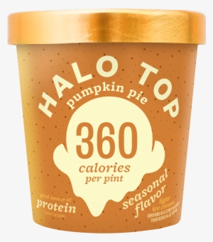 Halo Top Pumpkin Pie Ice Cream, 1 Pint - Halo Top Ice Cream Pumpkin
