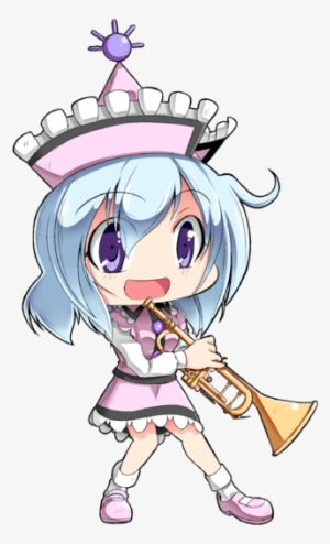 Merlin Drawing Chibi Picture Library Stock - Merlin Touhou