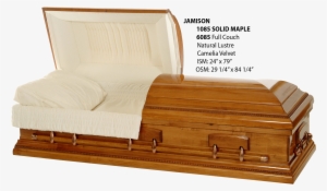 Maple Wood Coffin