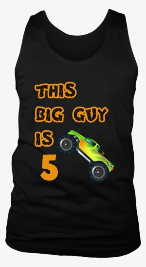 Kids 5th Birthday Boy Monster Truck T-shirt 5 Year - Funny Dads Tshirts