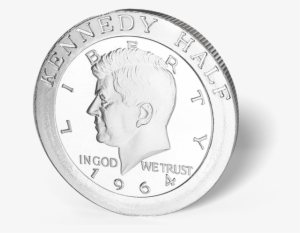 Picture Of 1 Oz Jfk Silver Rounds - Silver