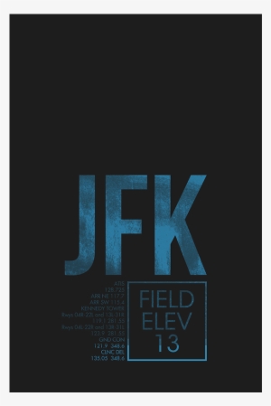 jfk fine art atc - poster