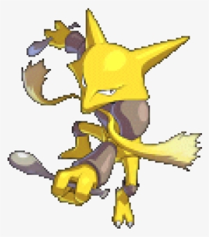 Yellow Pokemon With Spoons