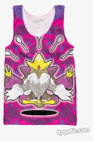 Mega Alakazam Tank Top - Active Tank