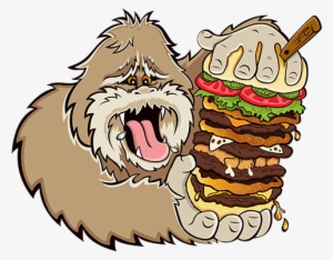 Bigfootburger - Bigfoot Eating A Sandwich