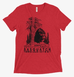 Tee Shirt - Sasquatch - Bob Marley One Love T Shirt Mens