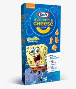Kraft Macaroni & Cheese Dinner Spongebob Squarepants