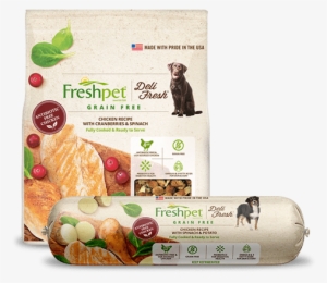 A Collage Of Freshpet Grain Free Dog Food - Freshpet Dog Food